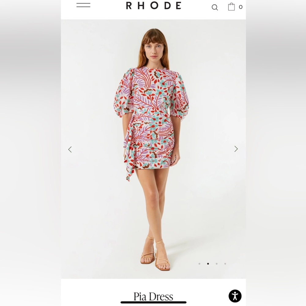 Rhode Pia Dress NWT size 4